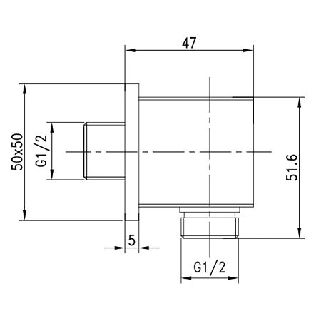 Шланговое подключение Lemark LM5883CW хром, белый