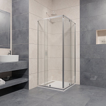 Душевой уголок RGW Passage 06083899-11 90x90x195 прозрачное/хром