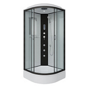 Душевая кабина Niagara Classic NG-6701-14F 90x90x215 стекло прозрачное/профиль черный