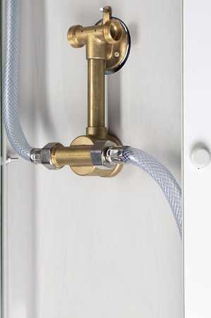 Душевая кабина Niagara Promo P120/80/26L/MT 120x80x215 L стекло матовое/профиль белый