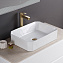 Раковина накладная BelBagno BB1386 36.5x50.5x13.5 белый - фото 3