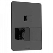 Смеситель Bossini Cube Z00063.073 для душа (внешняя часть), черный матовый