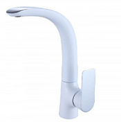 Смеситель Aquanet Arctic AF520-41СW 00216779 для кухонной мойки, хром/белый Смеситель Aquanet Arctic AF520-41СW 00216779 для кухонной мойки, хром/белый