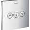 Переключатель потоков Hansgrohe ShowerSelect Trio/Quattro 15764000 для душа, хром - фото 1