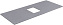 Столешница Allen Brau Priority 1.31011.DG-S 95.8 пепел структурный