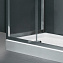 Душевая дверь в нишу Cezares Porta PORTA-BF-1-150-P-Cr 150 рифленое стекло - фото 2