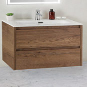 Тумба с раковиной BelBagno Kraft KRAFT 39-800/390-2C-SO-RT 80 Rovere Tabacco