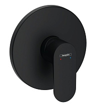 Смеситель Hansgrohe Rebris S 72667670 для душа, черный матовый