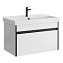 Тумба с раковиной Aqwella Urban URB0108W 80 белый