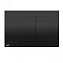 Кнопка смыва AlcaPlast Flat FUN-BLACK черный - фото 1