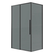 Душевой уголок Grossman Galaxy 120.K33.01.1080.21.10 99-100x79-80x195 тонированное/черный матовый