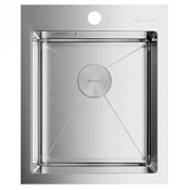Кухонная мойка Omoikiri Akisame 41-GM 41х51 вороненая сталь
