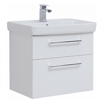 Тумба под раковину Dreja Q max 70 белый глянец