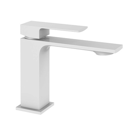 Смеситель Orange Lutz M04-021w для раковины, белый