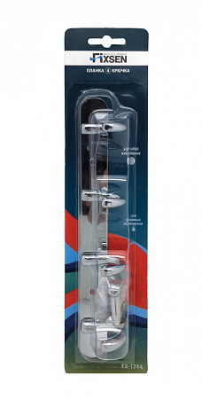 Вешалка Fixsen FX-1714 хром