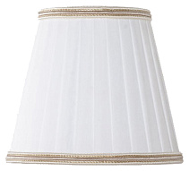 Абажур для светильника Tiffany World TW14-01.50-bi/oro белый/золото