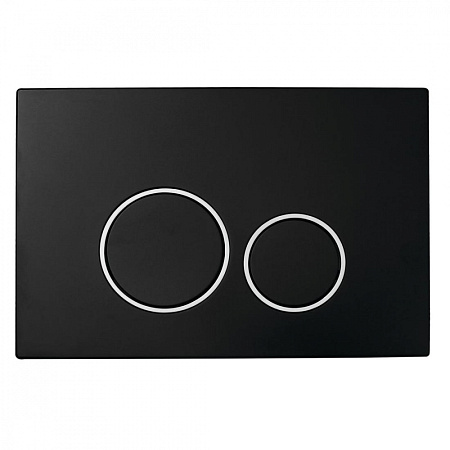 Кнопка смыва Boheme 662 черный/хром