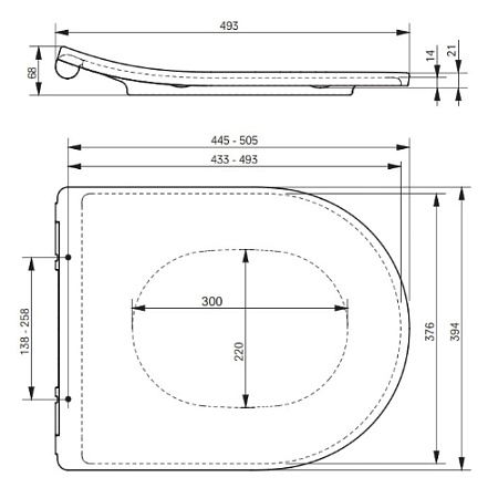 Унитаз подвесной TOTO MH CW162Y+TC514F микролифт