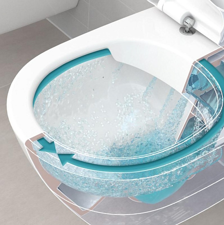Унитаз подвесной Villeroy & Boch Avento 5656RS01 с сиденьем микролифт SlimSeat, alpin