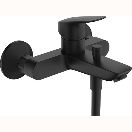 Смеситель Hansgrohe Logis 71400670 для ванны с душем, черный матовый