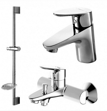 Комплект для ванной комнаты 3 -1 Bravat DROP-D F00312