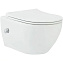 Унитаз подвесной beWash Bogen 88343601 с системой микролифт, белый глянцевый - фото 1