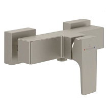 Смеситель Villeroy & Boch Architectura Square TVS12500100064 для душа, никель сатинированный