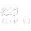 Акриловая ванна BelBagno BB403-1700-850 170x85 белый - фото 3