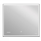 Зеркало Cersanit Design Pro KN-LU-LED011*100-d-Os 100*80 с подсветкой и часами