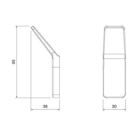 Крючок IDDIS Slide SLIWT10i41 белый