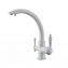 Смеситель Zorg Clean Water ZR 314 YF-33 WHITE для кухонной мойки, белый