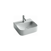 Раковина накладная Ceramicanova Aura CN2005 43.5x39.5x13.5 белый