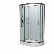 Душевая кабина Frank F412L Brilliant 120*80 без крыши, хром Душевая кабина Frank F412L Brilliant 120*80 без крыши, хром