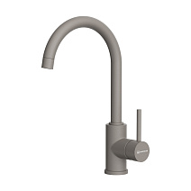 Смеситель Omoikiri Shinagawa-P-GR 4974160 для кухонной мойки, leningrad grey