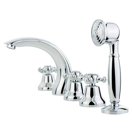 Смеситель Migliore Prestige 31608 на борт ванны, хром