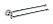 Полотенцедержатель Fixsen Bogema FX-78502A хром