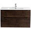 Тумба под раковину BelBagno Etna ETNA-H60-1000-2C-SO-RW-P 100 Rovere Moro - фото 1