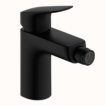 Смеситель Hansgrohe Logis 71200670 для биде, черный матовый