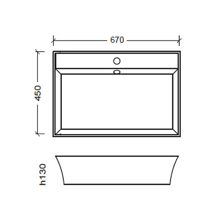 Раковина Armadi Art Neoart 802 черный