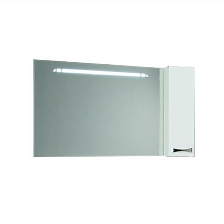 Шкаф-зеркало Aquaton Диор 1A110702DR01R 120 белый