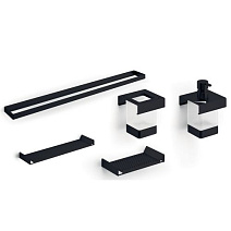 Набор аксессуаров Inda Indissima Barra 600DNE09N черный матовый Набор аксессуаров Inda Indissima Barra 600DNE09N черный матовый