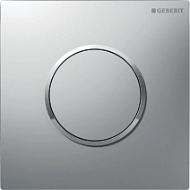 Кнопка смыва Geberit HyTronic 116.015.JQ.1 для писсуара, пневмопривод, хром матовый