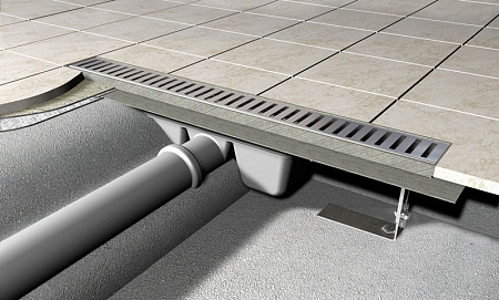 Душевой лоток AlcaPlast APZ1-300 300 с опорами