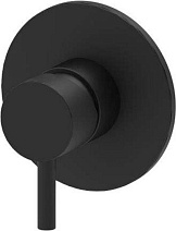 Смеситель Paffoni Light LIG011NO для душа, черный матовый