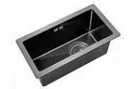 Мойка кухонная Zorg Inox Pvd PVD 2344 GRAFIT графит