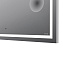 Зеркало Am.Pm Gem M91AMOX1003WG 100 с LED-подсветкой, часами и косметическим зеркалом - фото 2