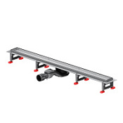 Душевой лоток AM.PM MasterFlow W01SC-U11-090-04SB 90 стальной матовый