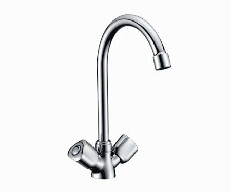 Смеситель WasserKRAFT Amper 2907 для кухонной мойки, хром