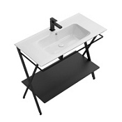 Консоль под раковину Kerama Marazzi Piano Next PIA.N.95\BLK 95 черный матовый