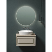 Мебель для ванной со столешницей Sancos Very 80 VR80CE+TT80A2 Beige Soft/Kreman